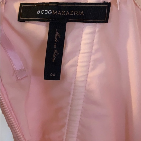 BCBG Maxazria pink floral dress - Picture 4 of 5